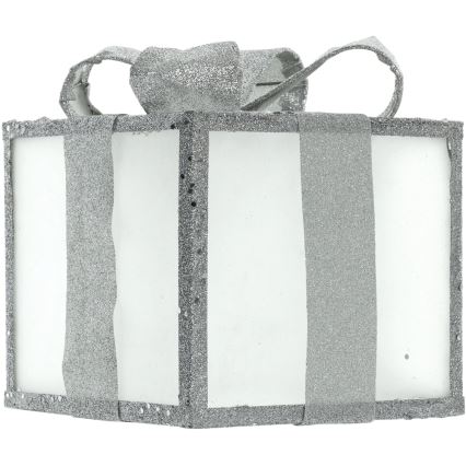 LED Božični okrasek LED/2xAA 15 cm darilo