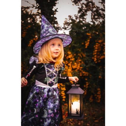 LED Dekoracija HALLOWEEN LED/3xAAA/topla bela laterna