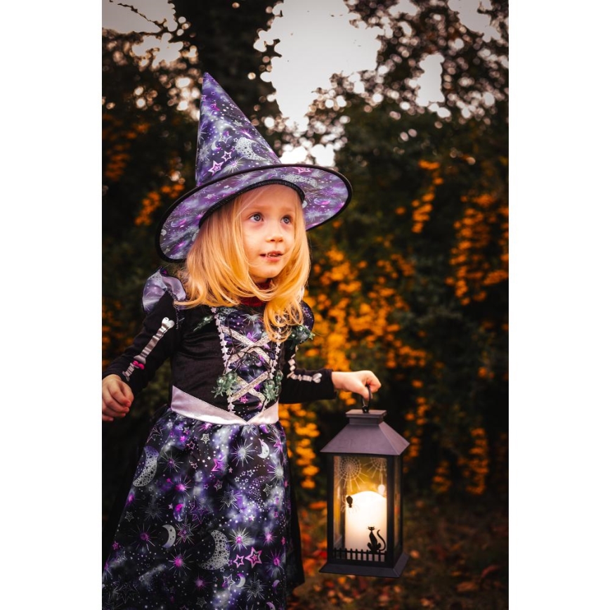 LED Dekoracija HALLOWEEN LED/3xAAA/topla bela laterna