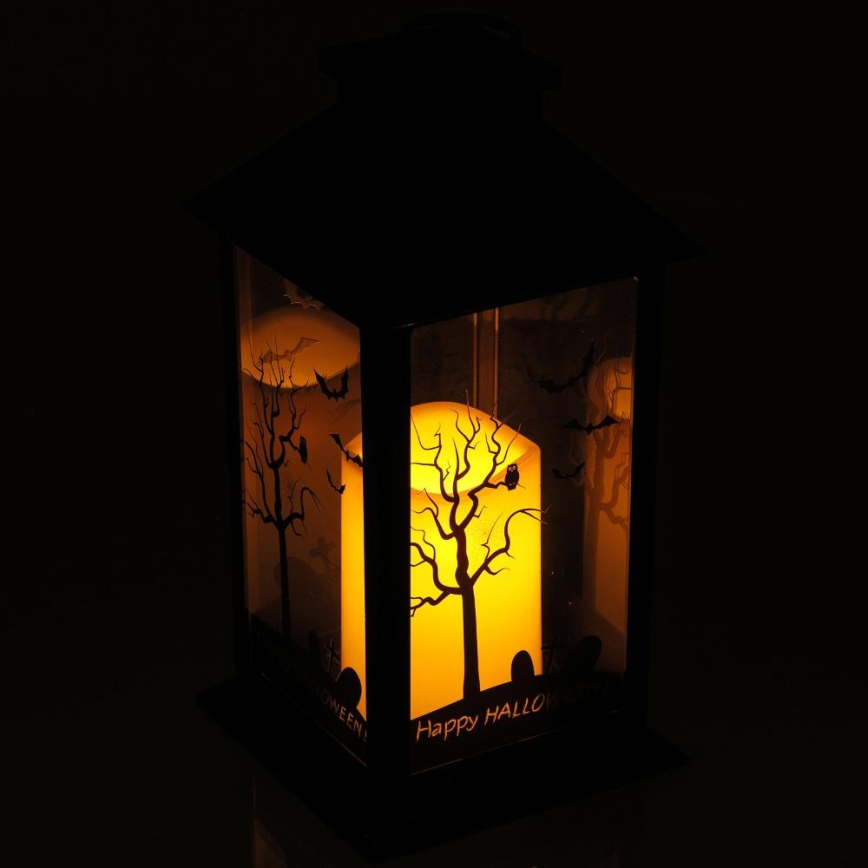 LED Dekoracija HALLOWEEN LED/3xAAA/topla bela laterna