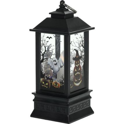 LED Dekoracija HALLOWEEN LED/3xAAA/topla bela laterna z bučami