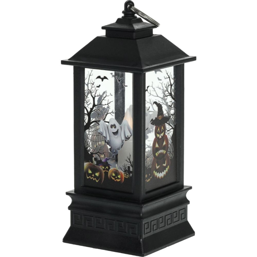 LED Dekoracija HALLOWEEN LED/3xAAA/topla bela laterna z bučami