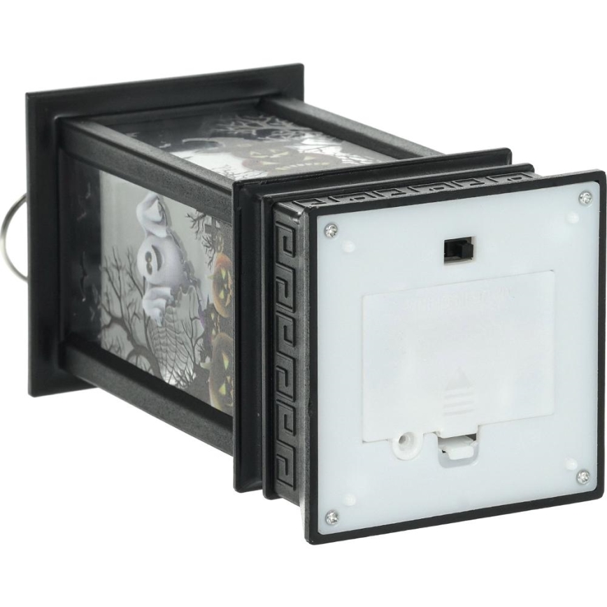 LED Dekoracija HALLOWEEN LED/3xAAA/topla bela laterna z bučami