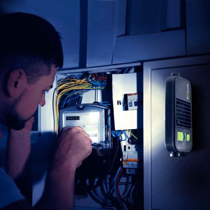 LED delovna svetilka s funkcijo powerbanke LED/4400 mAh IP44 rumena/črna