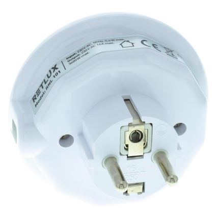 LED Orientacijska svetilka s senzorjem mraka za v vtičnico LED/0,6W/230V