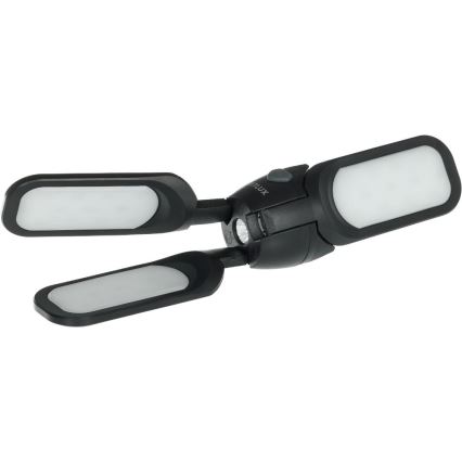 Polnilna LED kamping svetilka s sončnim panelom, 3W/1600 mAh, IPX4