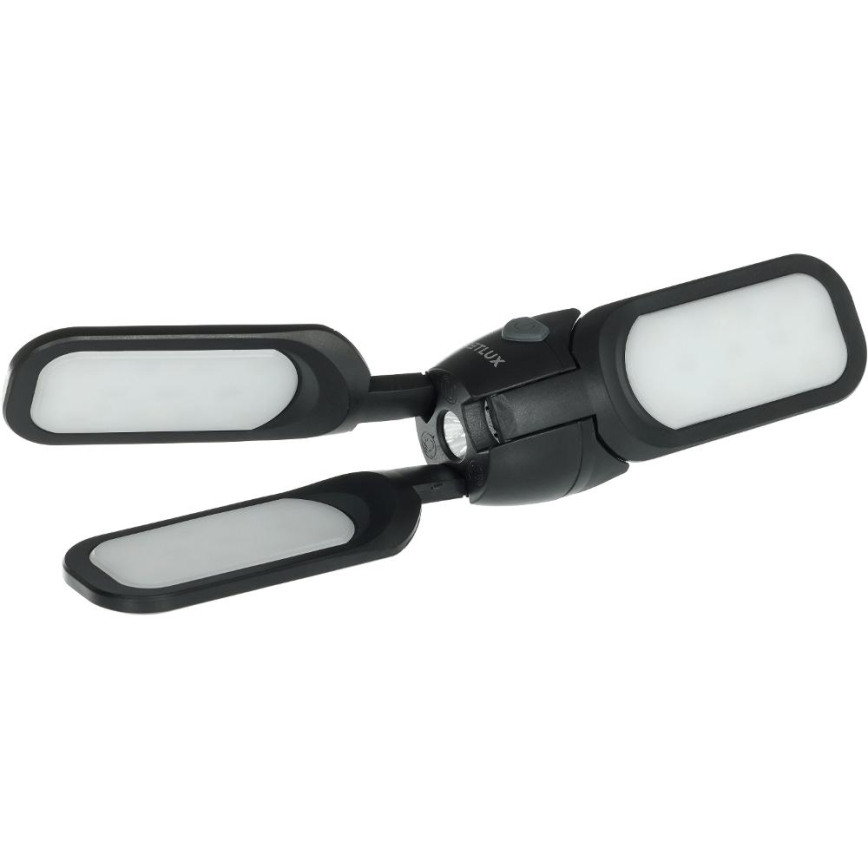 Polnilna LED kamping svetilka s sončnim panelom, 3W/1600 mAh, IPX4