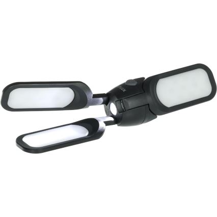 Polnilna LED kamping svetilka s sončnim panelom, 3W/1600 mAh, IPX4