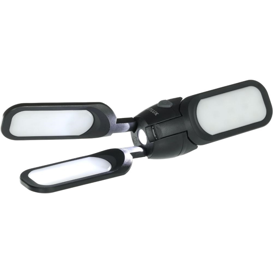 Polnilna LED kamping svetilka s sončnim panelom, 3W/1600 mAh, IPX4