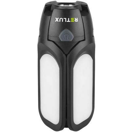 Polnilna LED kamping svetilka s sončnim panelom, 3W/1600 mAh, IPX4