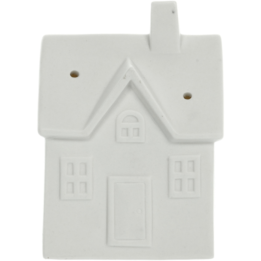 LED Porcelanasta dekoracija LED/3xLR44/topla bela hiša bela