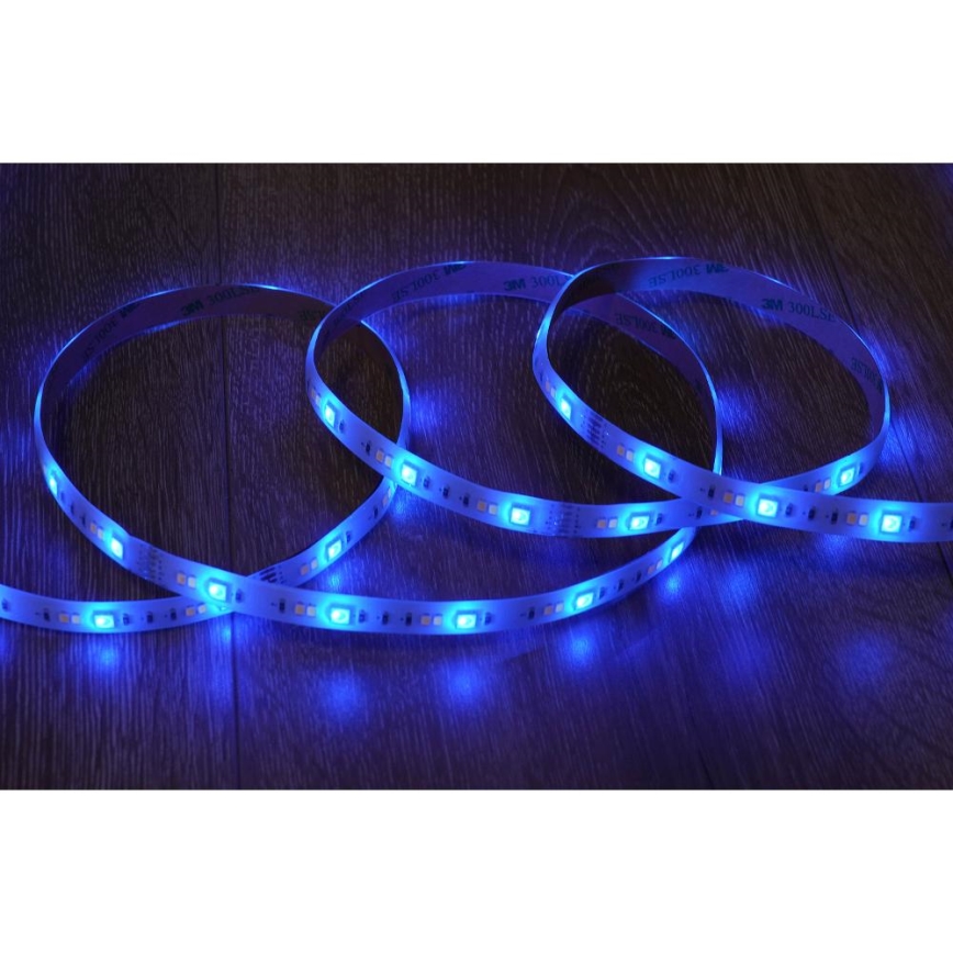 LED RGBW Pametni zatemnitveni trak 5m LED/230V 2700-6500K Wi-Fi Tuya + Daljinski upravljalnik