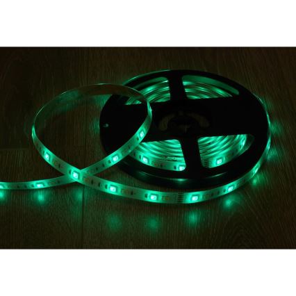 LED RGBW Pametni zatemnitveni trak 5m LED/230V 2700-6500K Wi-Fi Tuya + Daljinski upravljalnik