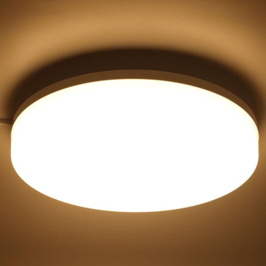 LED RGBW Zatemnitvena kopalniška stropna svetilka LED/20W/230V Wi-Fi IP44 bela