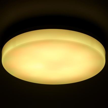 LED RGBW Zatemnitvena kopalniška stropna svetilka LED/20W/230V Wi-Fi IP44 bela