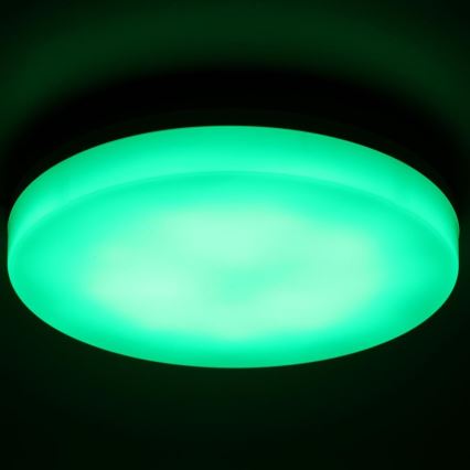 LED RGBW Zatemnitvena kopalniška stropna svetilka LED/20W/230V Wi-Fi IP44 bela
