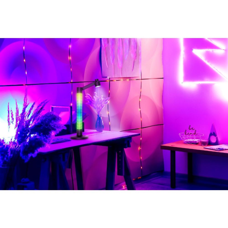 LED RGBW Zatemnitvena namizna svetilka LED/10W/5V 2700-6000K Wi-Fi Tuya + Daljinski upravljalnik