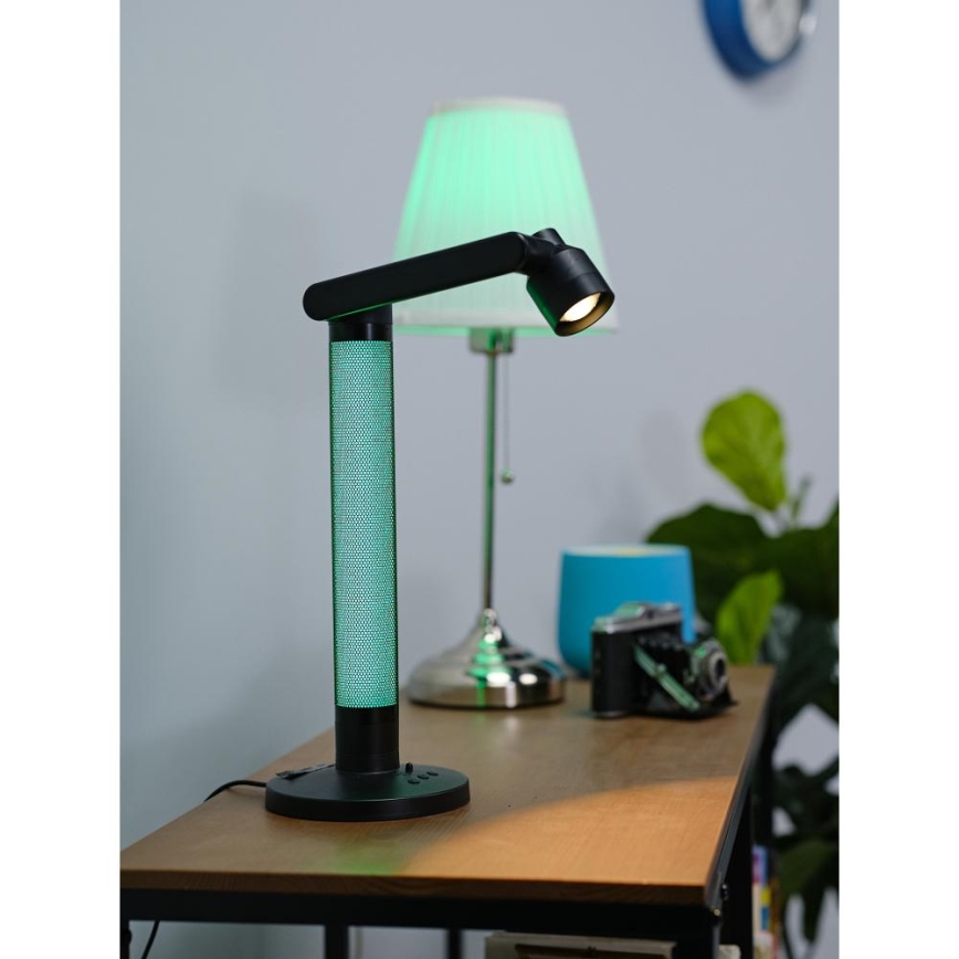 LED RGBW Zatemnitvena namizna svetilka LED/10W/5V 2700-6000K Wi-Fi Tuya + Daljinski upravljalnik