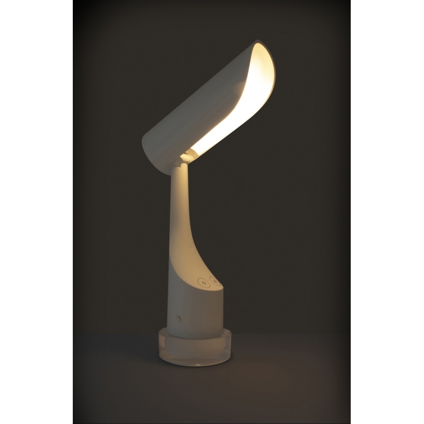 LED RGBW Zatemnitvena polnilna namizna svetilka LED/5W/5V 2000 mAh 3000/6000K bela