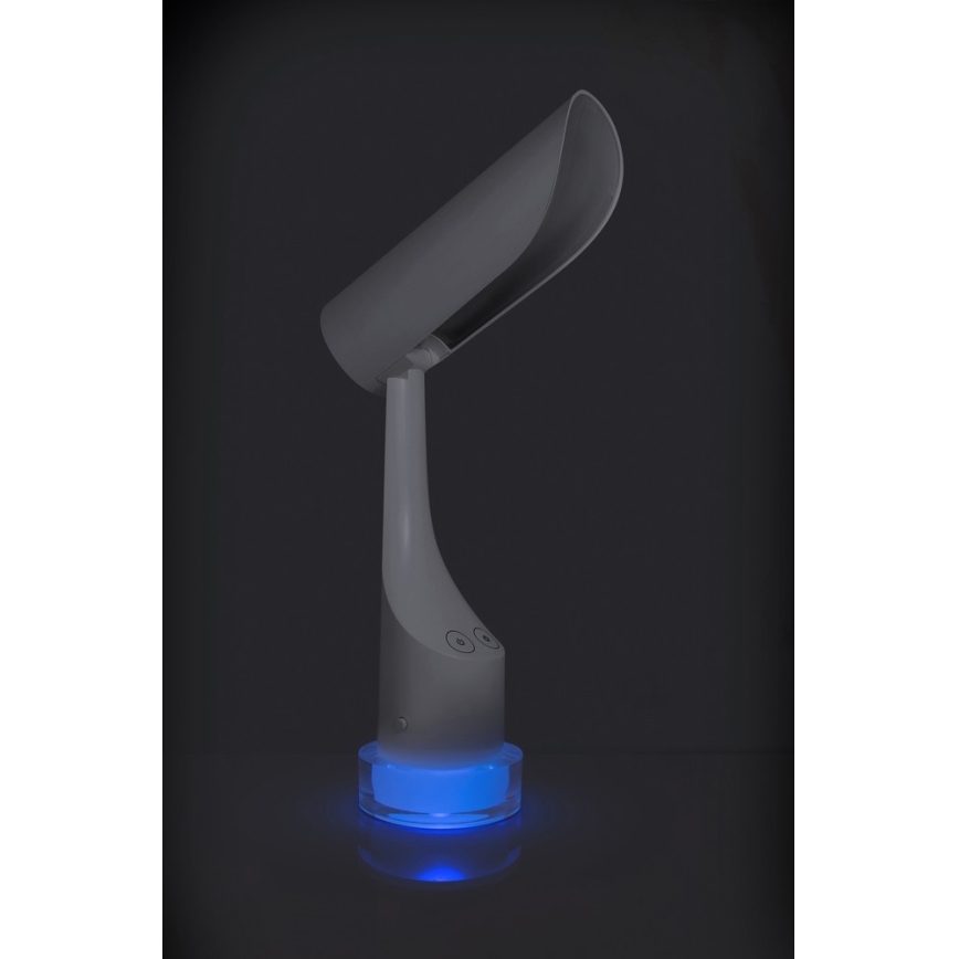 LED RGBW Zatemnitvena polnilna namizna svetilka LED/5W/5V 2000 mAh 3000/6000K bela