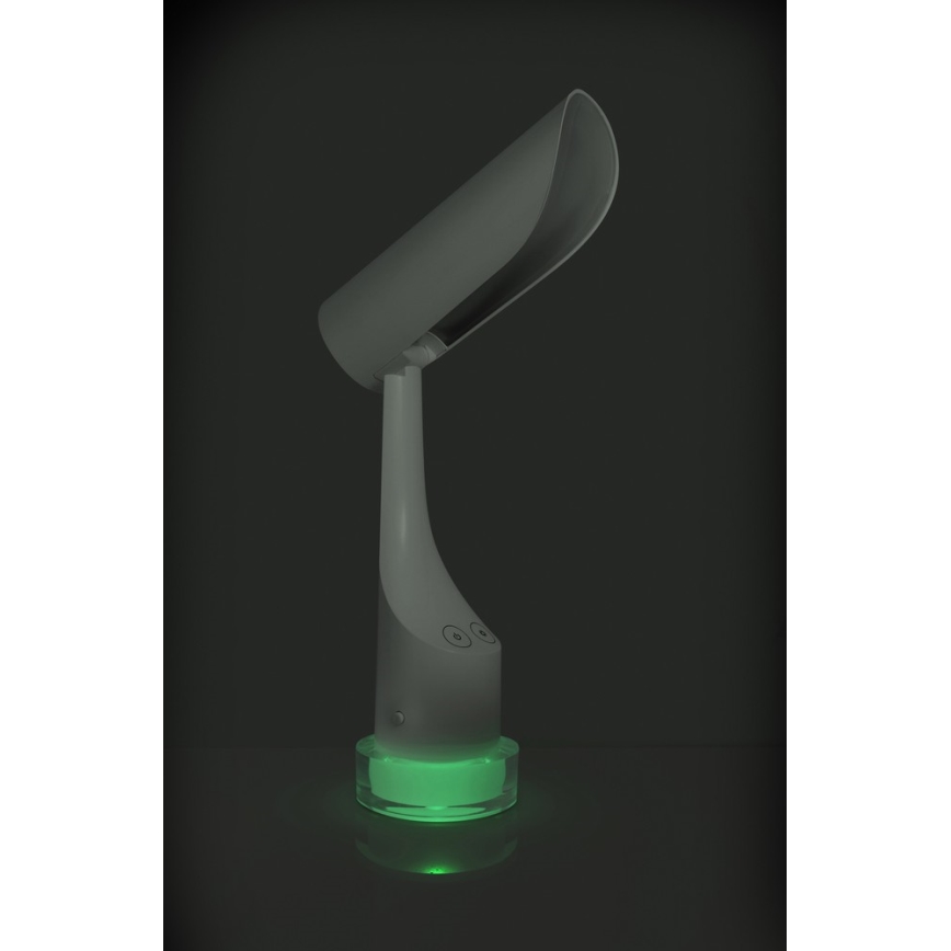 LED RGBW Zatemnitvena polnilna namizna svetilka LED/5W/5V 2000 mAh 3000/6000K bela