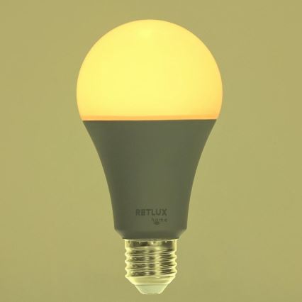 LED RGBW Zatemnitvena žarnica A70 E27/14W/230V 2700-6500K Wi-Fi Tuya