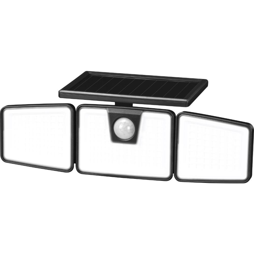 Retlux - LED Sončni reflektor s senzorjem LED/6,5W/3,7V 1200 mAh IP44