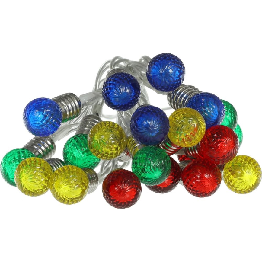 LED niz 20xLED/2xAA/topla bela 1,8 m žarnice