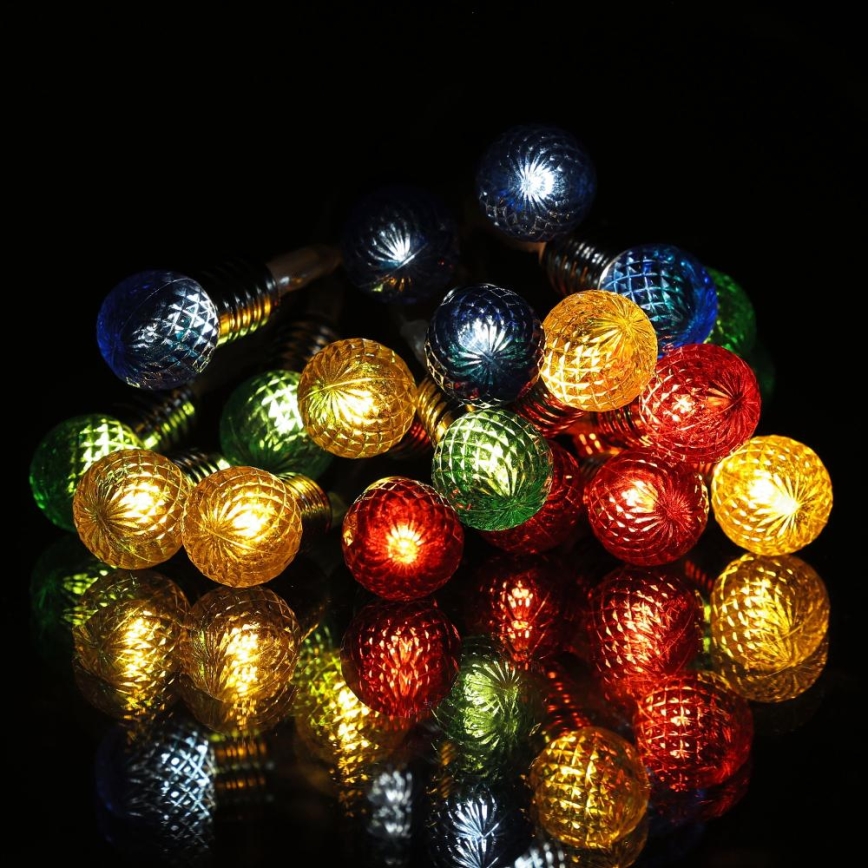 LED niz 20xLED/2xAA/topla bela 1,8 m žarnice