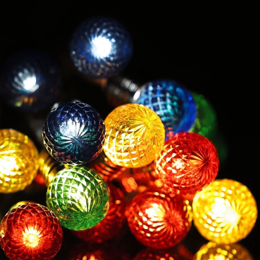 LED niz 20xLED/2xAA/topla bela 1,8 m žarnice