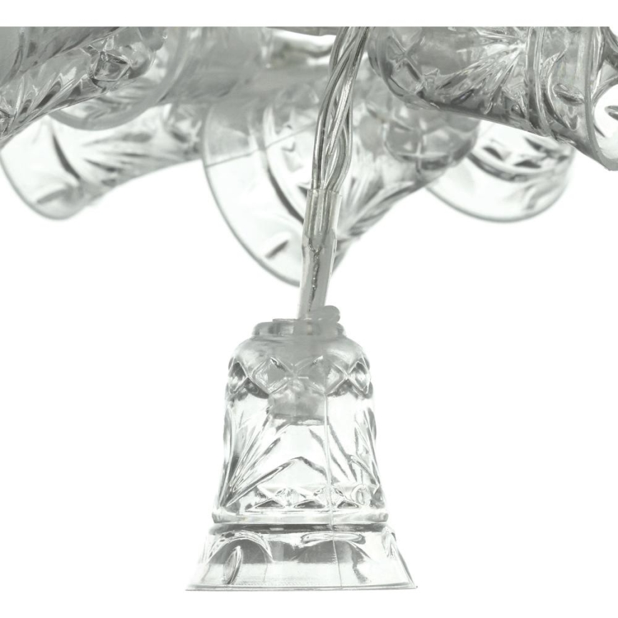 LED veriga 20xLED/3xAA/topla bela 2,2m zvončki