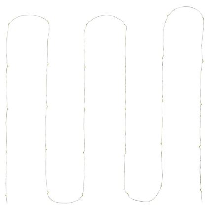 LED veriga 30xLED/3xAA 3,3m topla bela