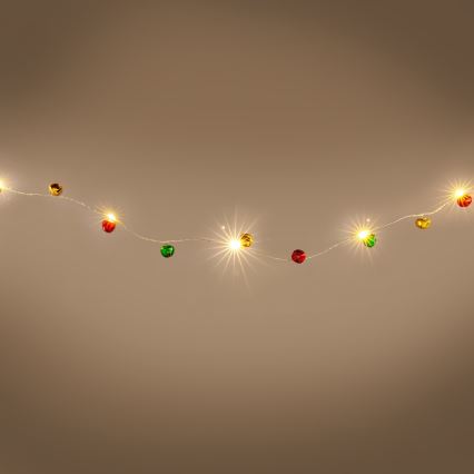 LED  veriga 40xLED/3xAA 4,3m topla bela