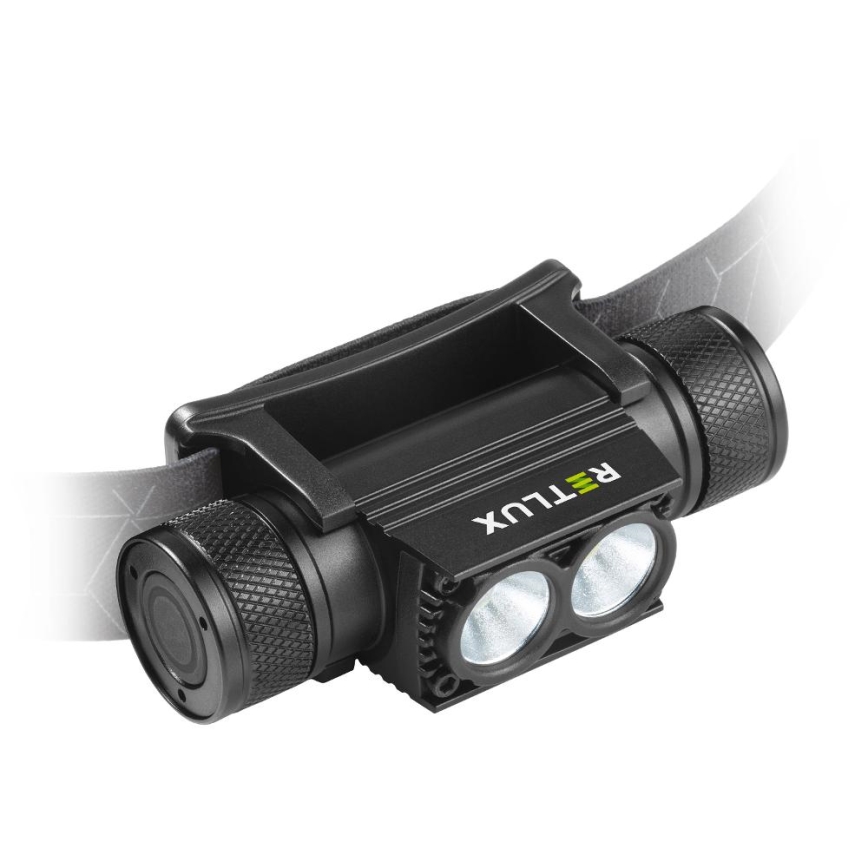 LED Zatemnitvena polnilna aluminijasta naglavna svetilka LED/2600 mAh IP65