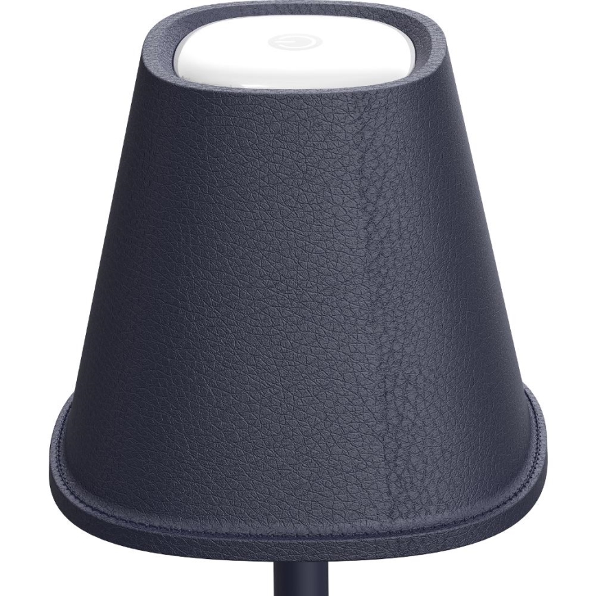 LED Zatemnitvena polnilna namizna svetilka LED/3W/1800 mAh temno modra