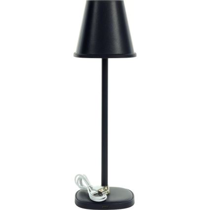 LED Zatemnitvena polnilna namizna svetilka LED/3W/1800 mAh temno modra