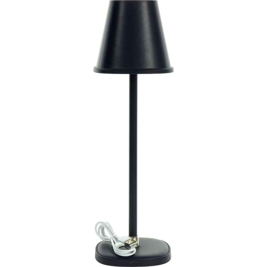 LED Zatemnitvena polnilna namizna svetilka LED/3W/1800 mAh temno modra
