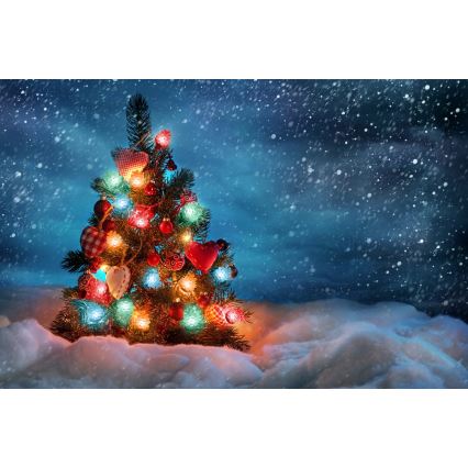 LED Zunanja božična veriga 80xLED/25m IP44 multicolor