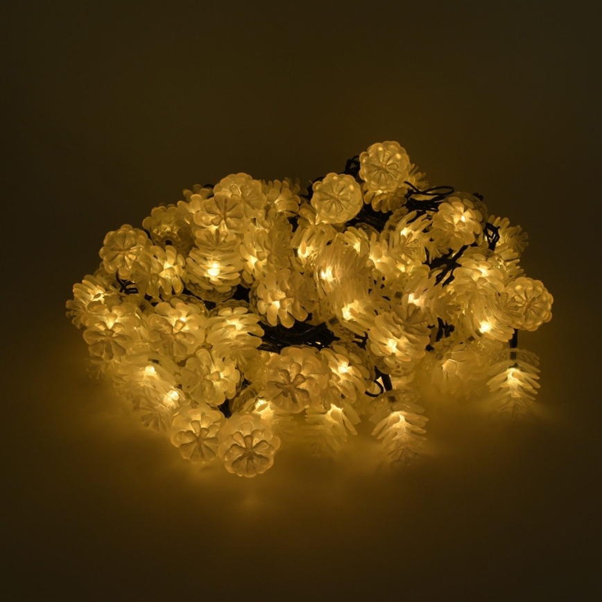 LED Zunanja božična veriga 80xLED/25m IP44 topla bela