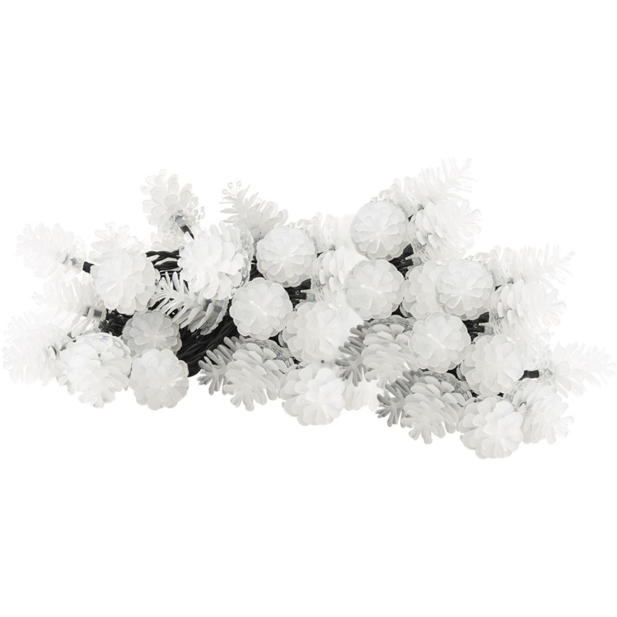 LED zunanji svetlobni niz 80 × LED, 25 m, IP44, topla bela