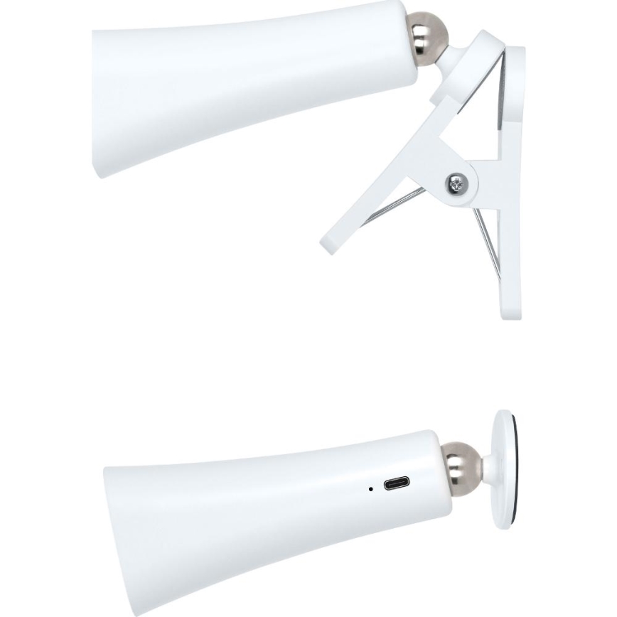 Retlux - zatemljiva polnilna LED svetilka 3 v 1 LED/3W/5V 1200 mAh bela