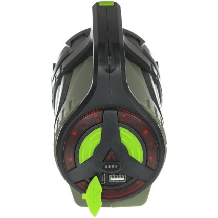 LED zatemnjevalna zunanja polnilna svetilka s funkcijo powerbanke LED/21W/4400 mAh IP44