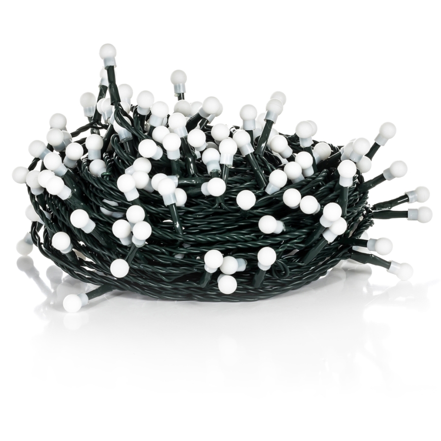 Zunanja LED veriga 100xLED/8 funkcij 15 m IP44 topla bela