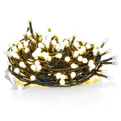 Zunanja LED veriga 100xLED/8 funkcij 15 m IP44 topla bela