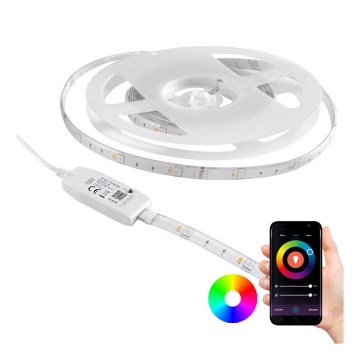 RGB LED Zunanji zatemnitveni trak Wi-fi LED/6,5W/IP65 2 m Tuya