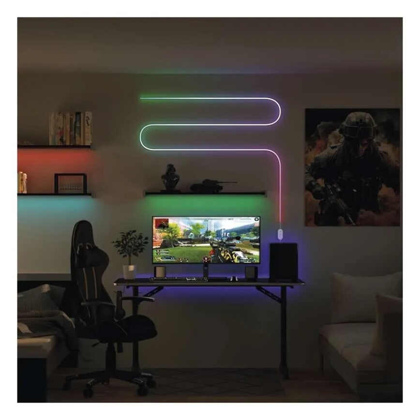 RGBIC LED Zatemnitveni trak GoSmart LED/33W/230V 5 m Wi-Fi Tuya