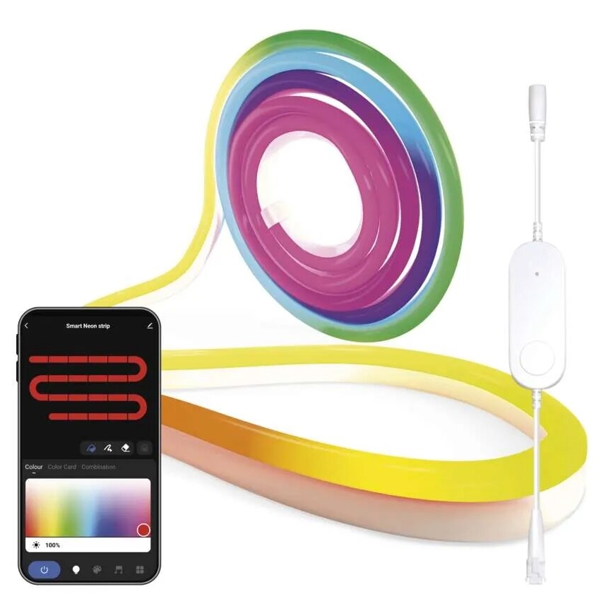 RGBIC LED Zatemnitveni trak GoSmart LED/33W/230V 5 m Wi-Fi Tuya