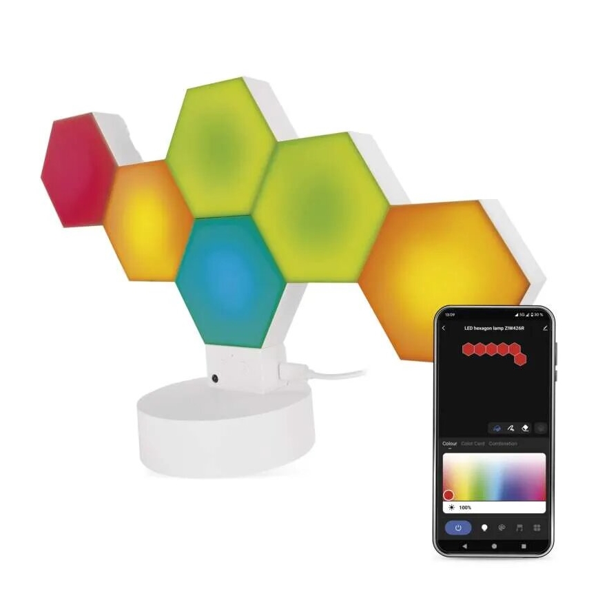 RGBIC Zatemnitvena namizna svetilka GoSmart LED/5,5W/230V Wi-Fi Tuya
