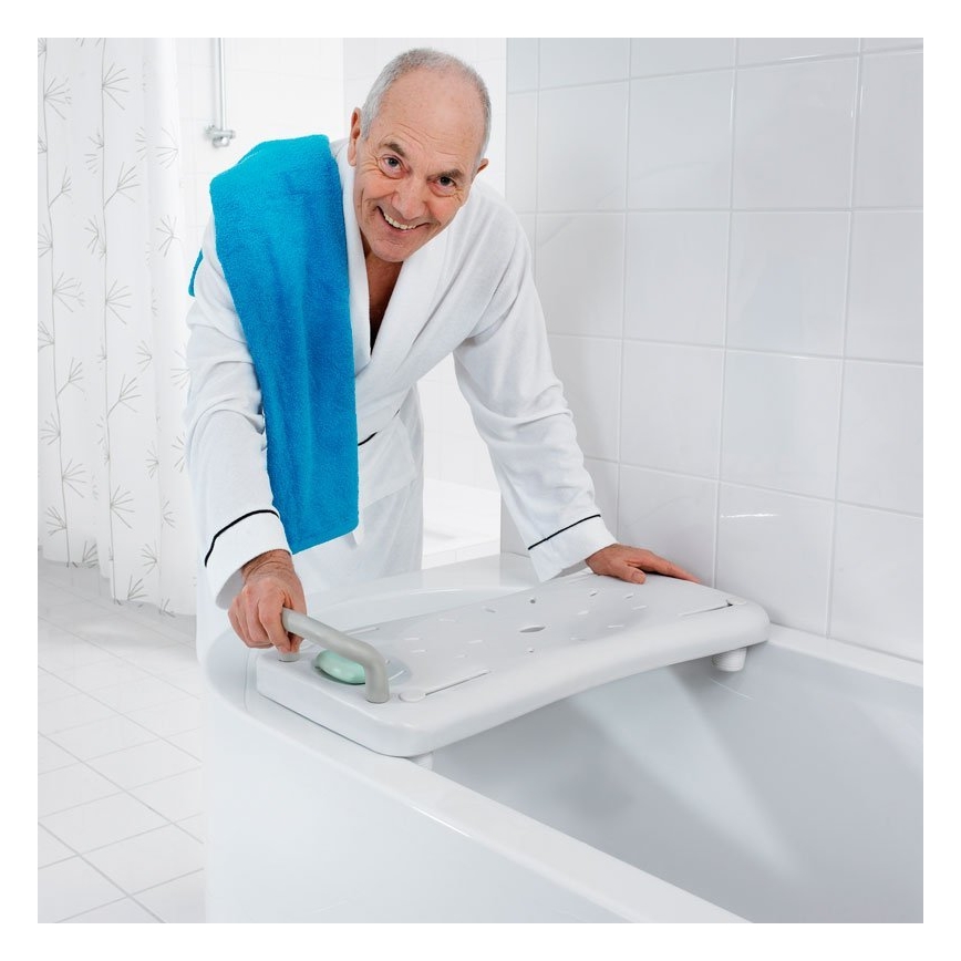 Ridder - bel sedež za kad z ročajem 31x70 cm