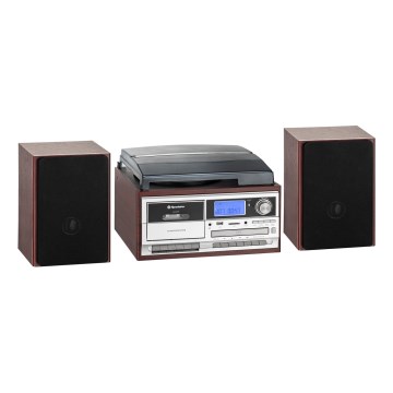 Roadstar HIF-8892 EBT - Hi-Fi sistem z gramofonom, CD in kaseto 64W/230V + daljinski upravljalnik